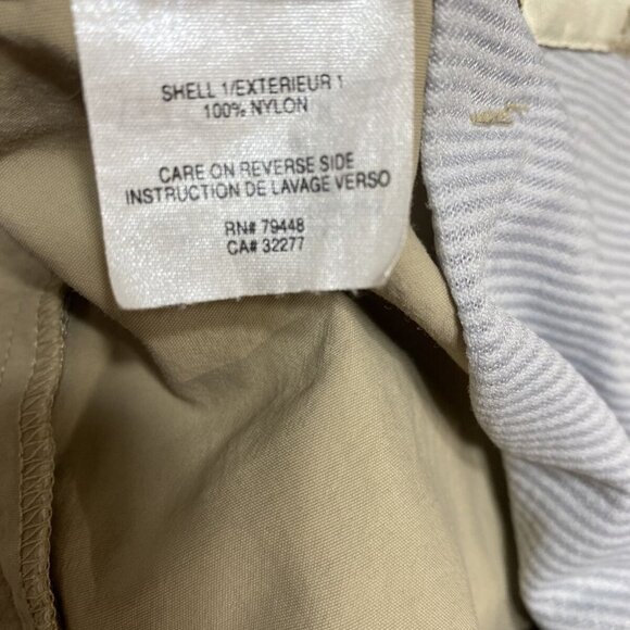 MARMOT Beige Straight Leg Flat Front 2 Pockets Chino‎ Women's Pants Size 12 - Picture 5 of 8